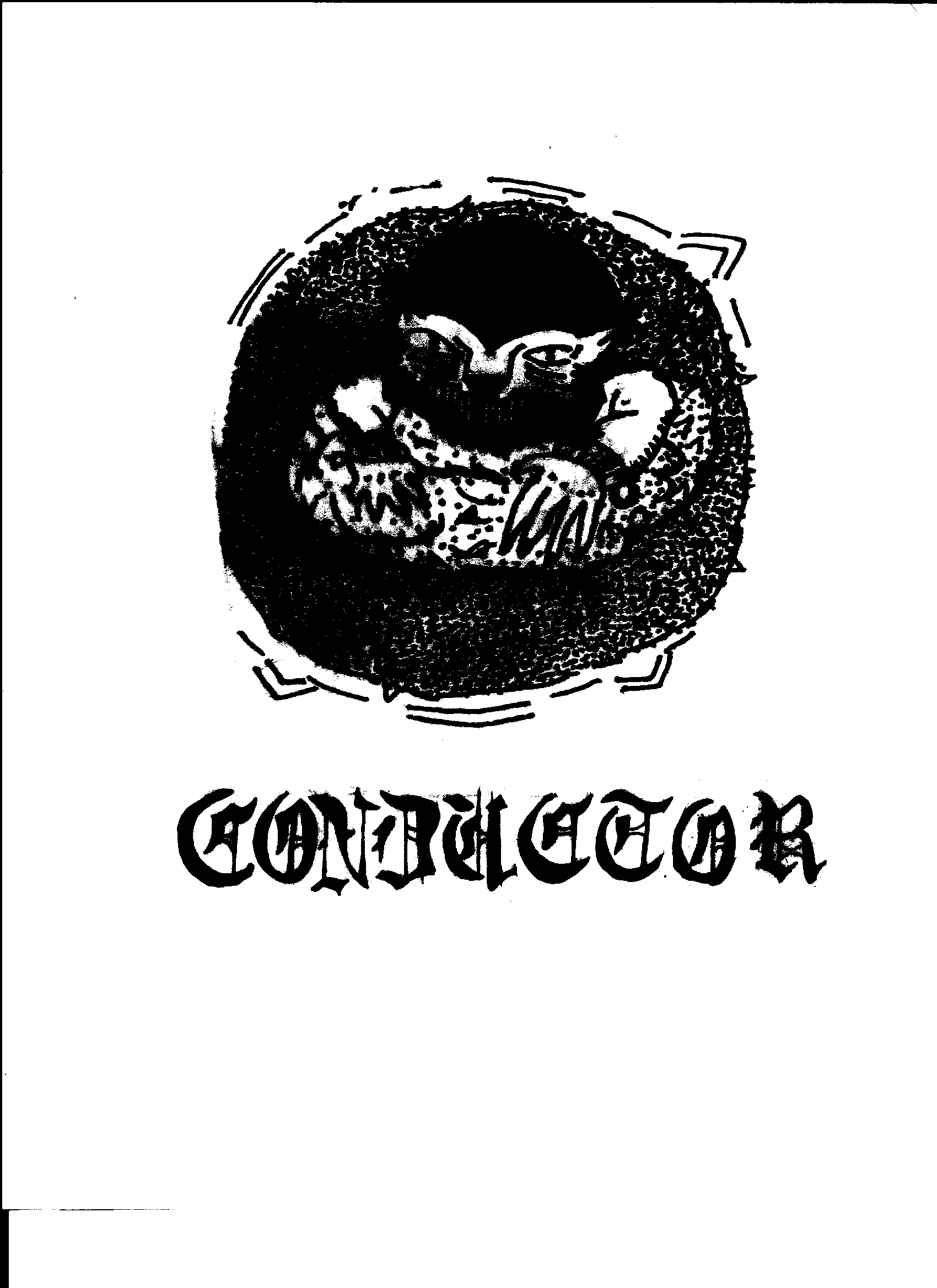 Conductor behind the scenes